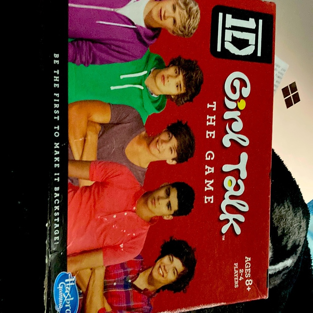 Girl talk one direction card game